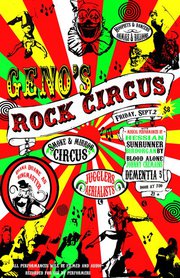 Geno’s Rock Circus with Smoke and Mirrors