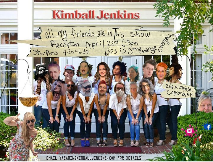 All my friends are in This show