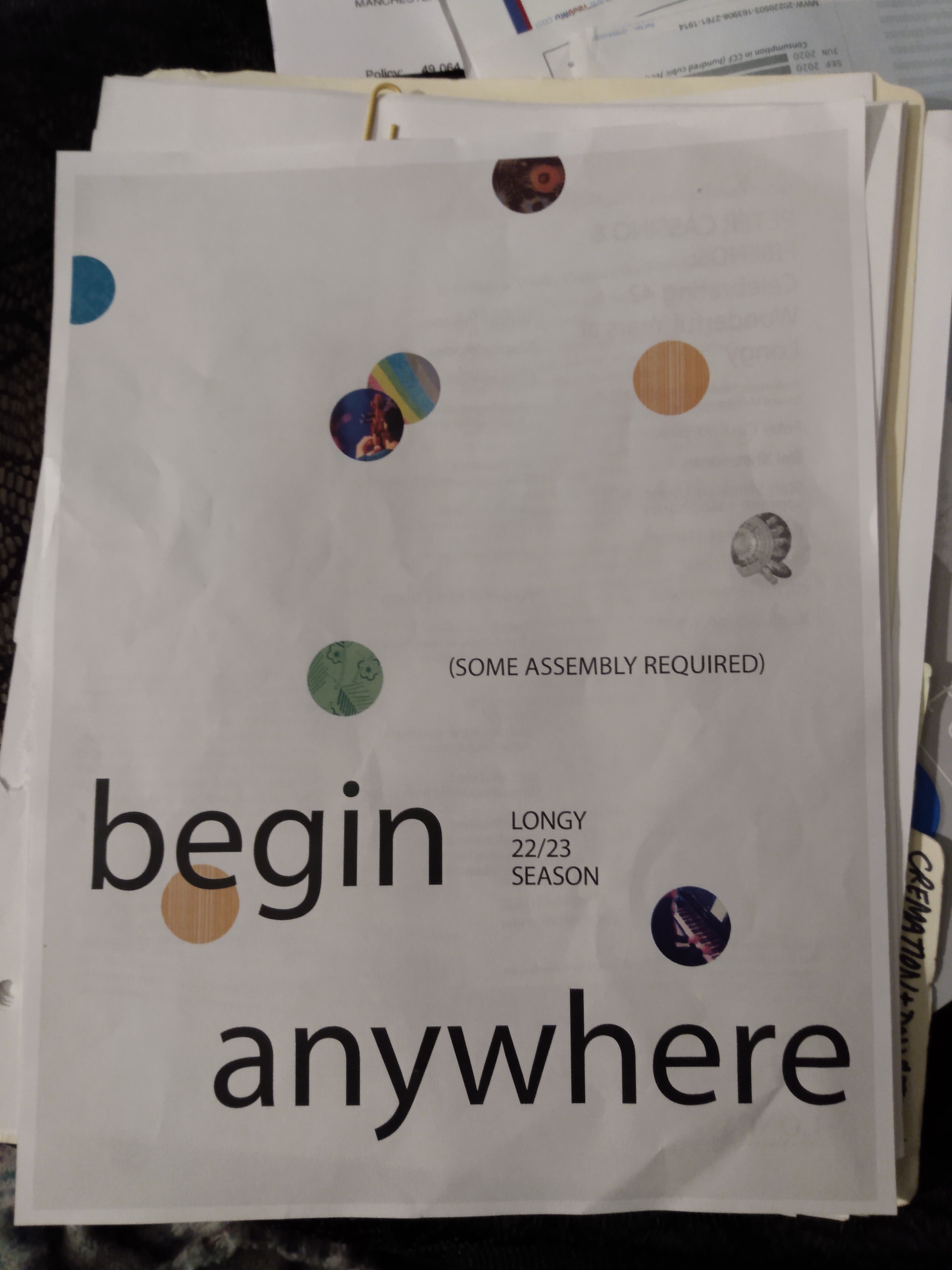 Begin Anywhere